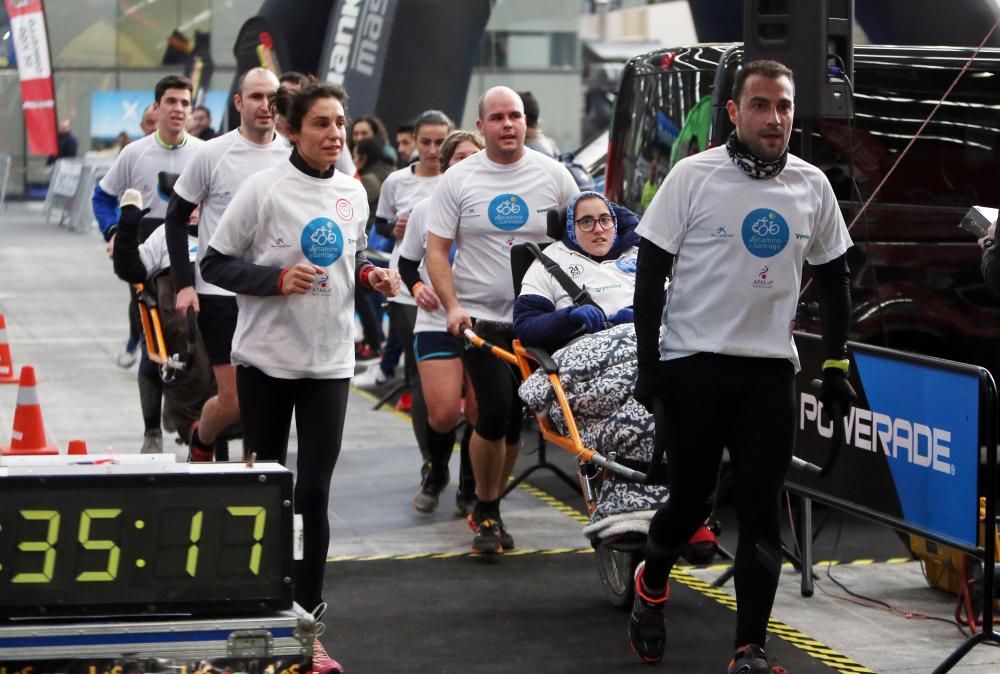 Más de 250 atletas se dieron cita en la mañana del domingo en el Ifevi para participar en la 5K-10K Carrera Popular Galiexpo Running.