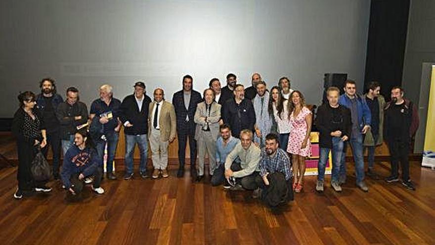 Presentación de la asociación, a la que acudieron, además del propio Pereira, figuras del ámbito musical.