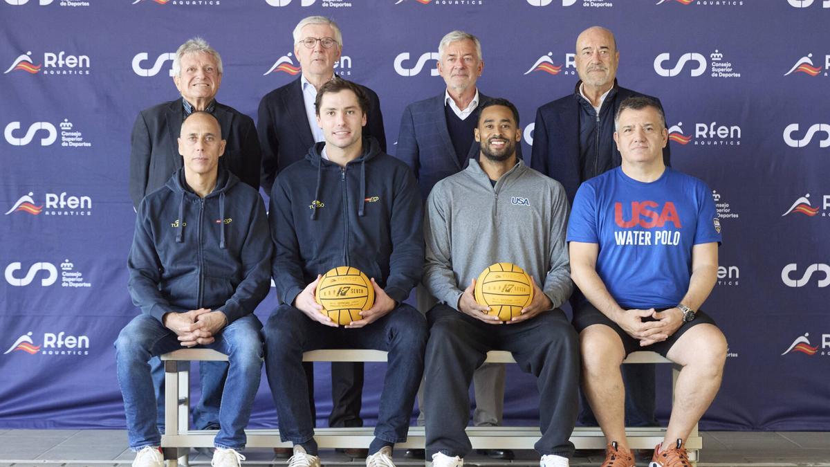 Entrenamiento conjunto España-Estados Unidos en el CAR de Sant Cugat