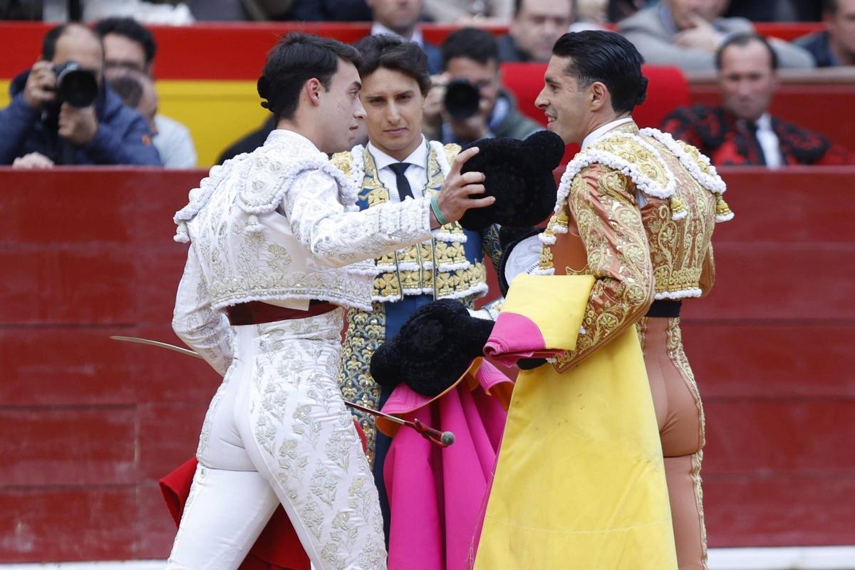 Alejandro Chicharro tomó la alternativa en Valencia.