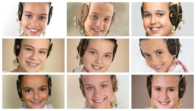 Estas son las 73 candidatas a Fallera Mayor Infantil de València 2027