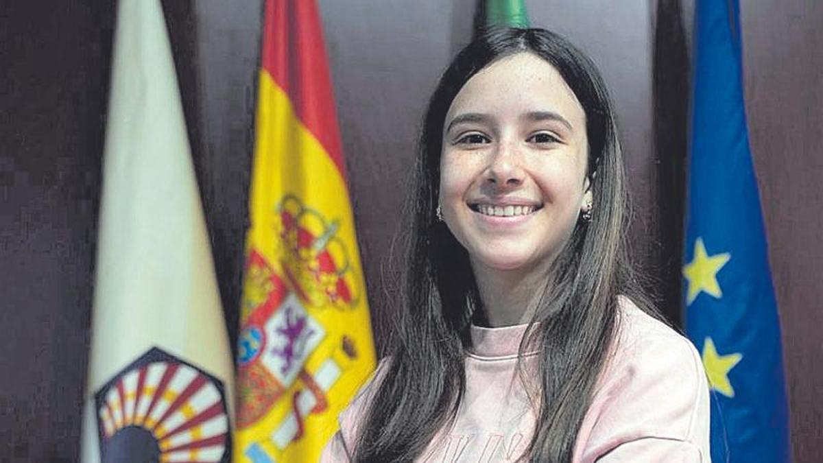 Yolanda Juárez Medina, estudiante del IES Antonio Galán Acosta de Montoro