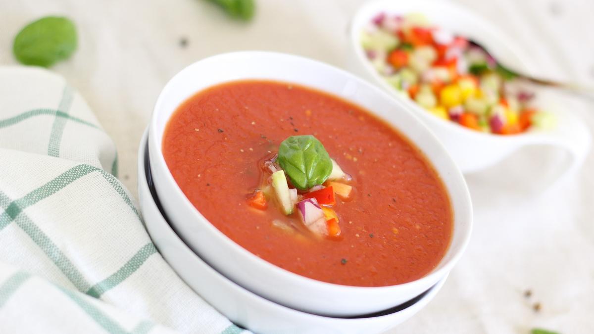 Esta sopa adelgazante es ideal para cenar.