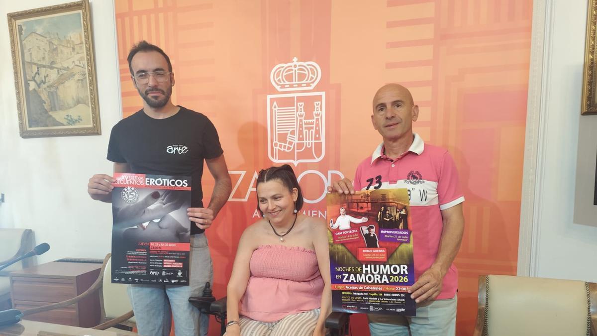 Presentación del Ciclo del Humor y del Festival de Cuentos Eróticos.