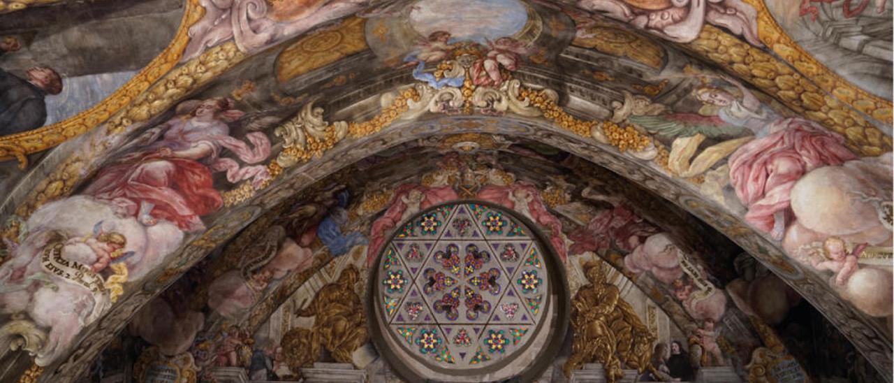 Frescos de la Parroquia de San Nicolás.