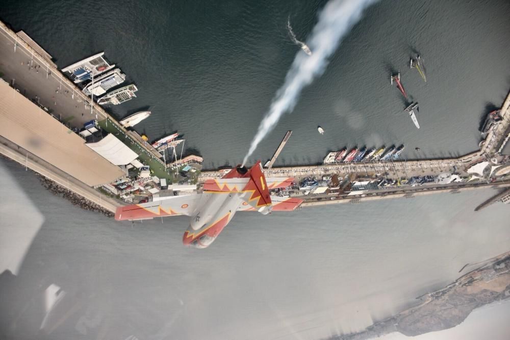 Alicante, a vista de la patrulla Águila