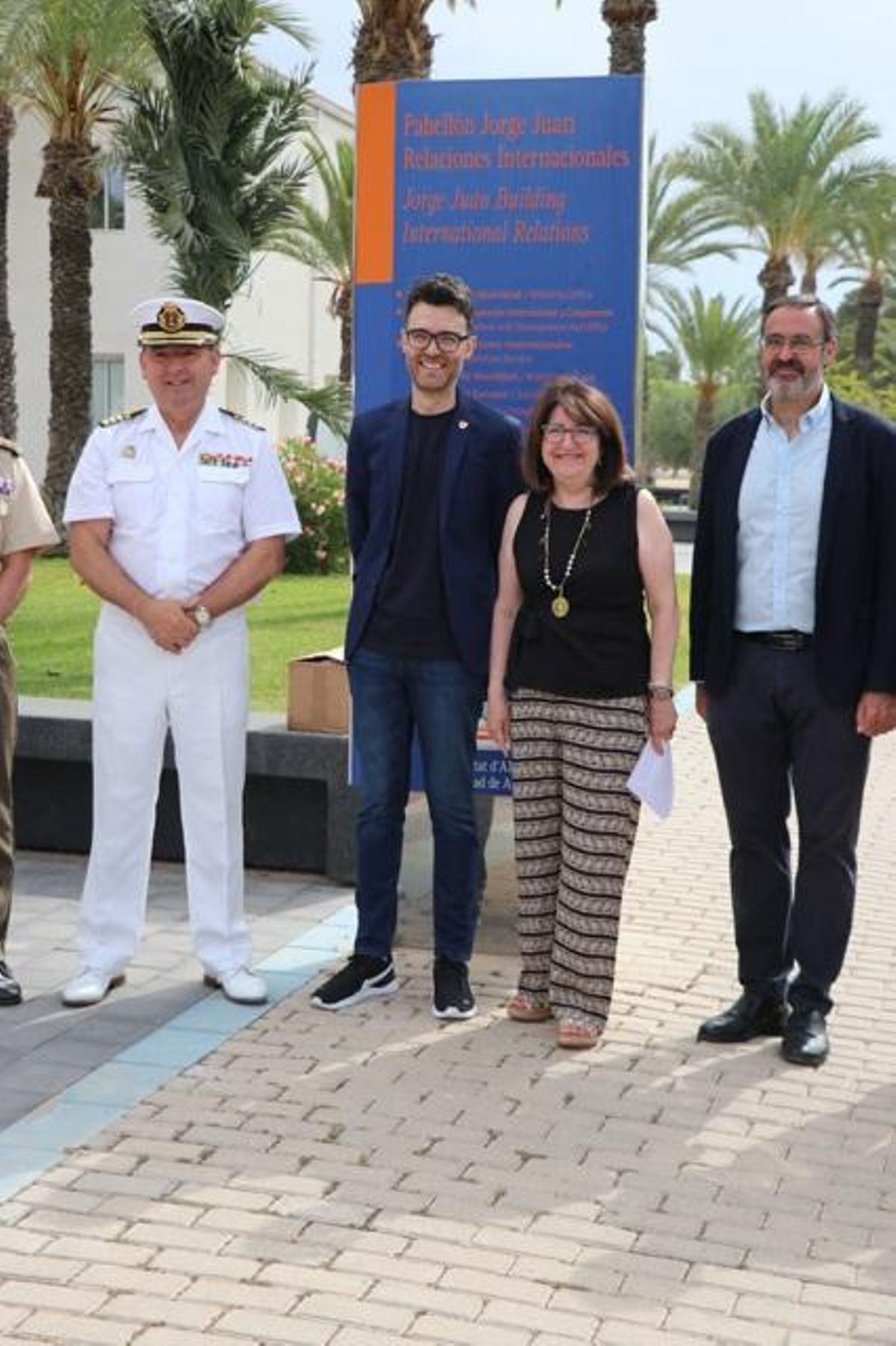 Joaquín Vegara, Francisco Martínez, Amparo Navarro y Salvador Ivorra.