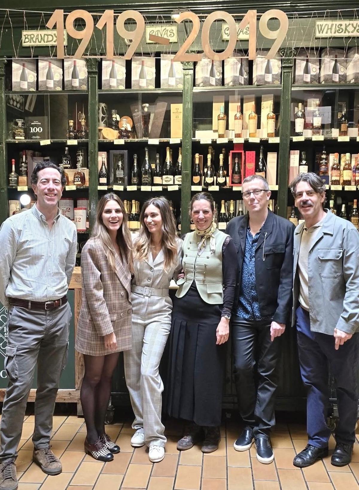 Algunos miembros del equipo de 'La Ahorcada' en el espacio gastronómico Montal
