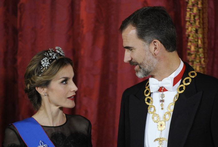 Los reyes de España, Felipe VI y Letizia