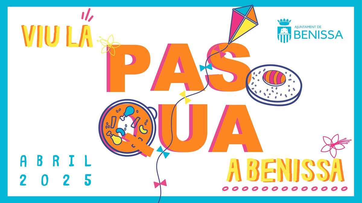 El divertido cartel de "Viu la Pasqua a Benissa"