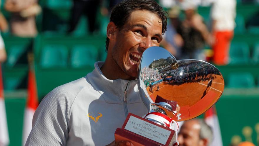 Nadal sigue número uno tras ganar en Mónaco y Carreño roza el Top 10