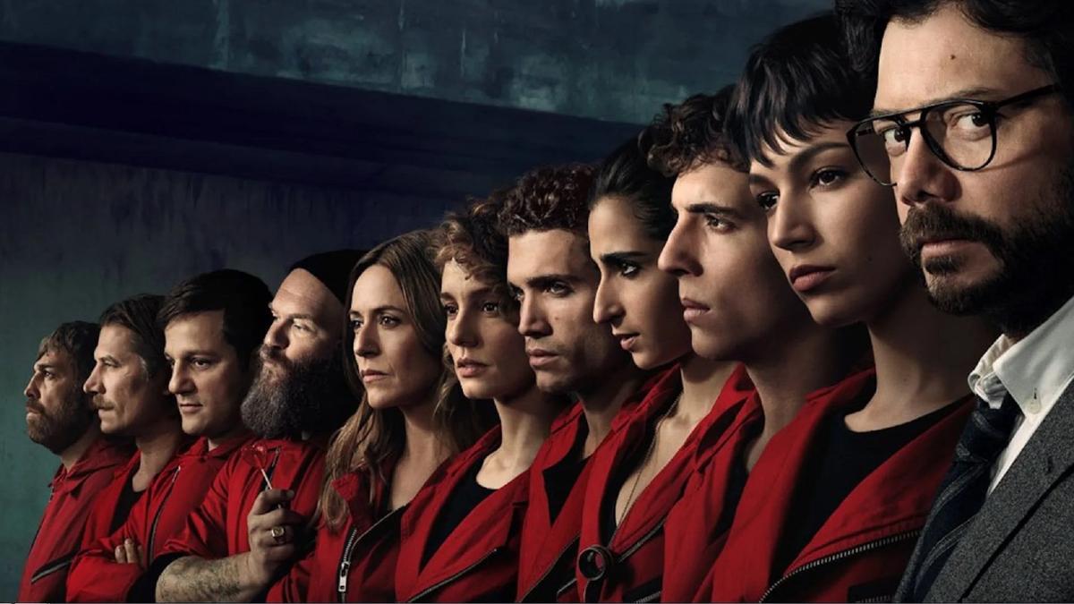 Los atracadores de La Casa de Papel, preparados para un nuevo golpe.