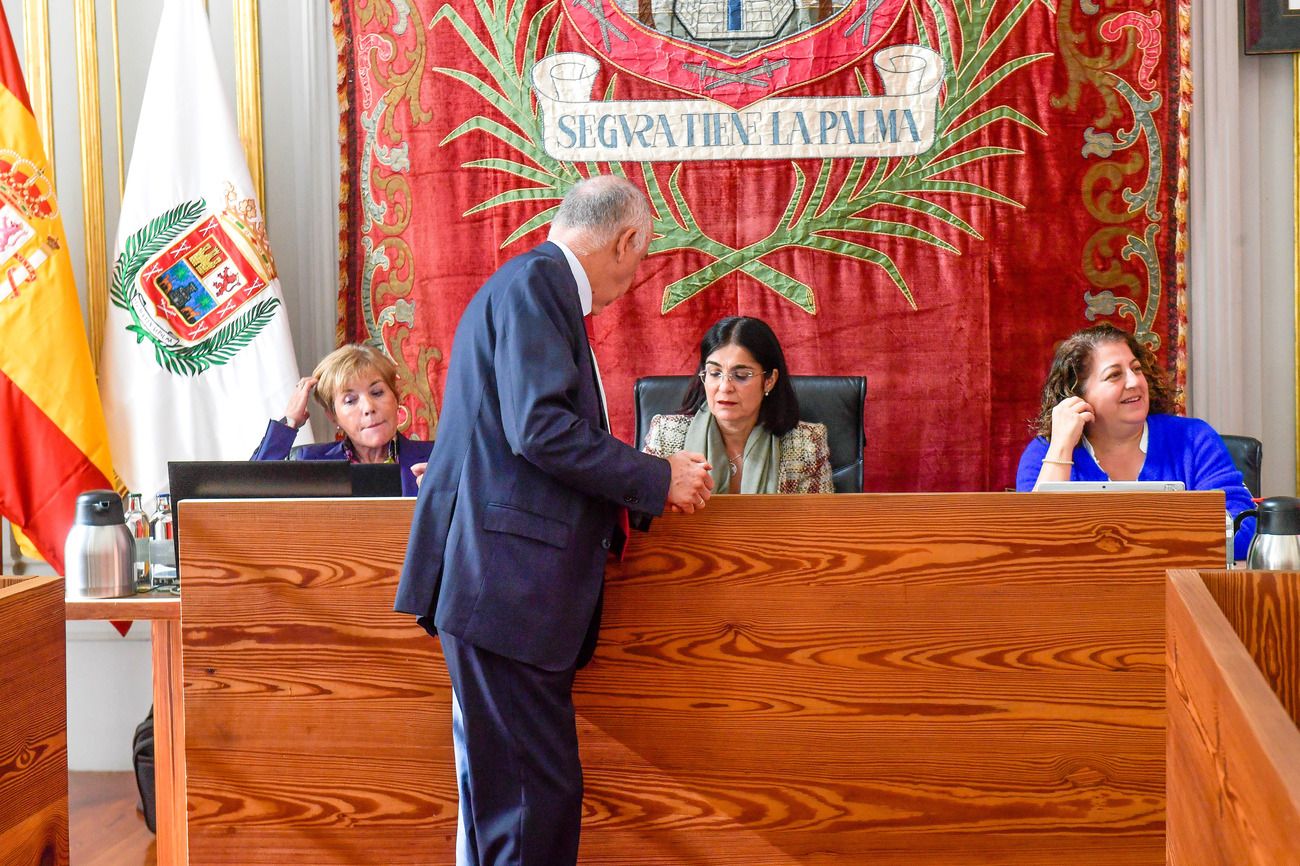 Último pleno del año 2023 en el Ayuntamiento de Las Palmas de Gran Canaria