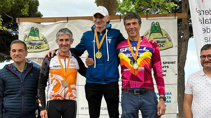 El CN Manresa obté dos podis en el triatló de Sant Feliu de Guíxols