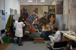 El pintor Ricardo Segundo y toda una obra maestra