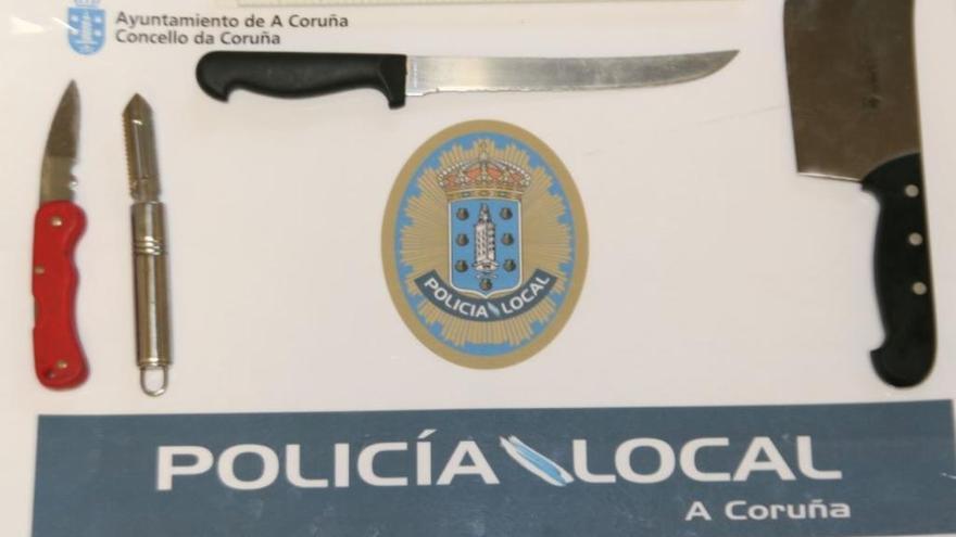 Denunciado por esgrimir armas blancas en una pelea en Monte Alto