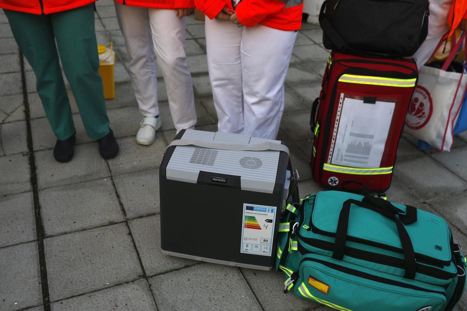 GALERÍA | Las mejores imágenes del primer día de vacunación en Zamora