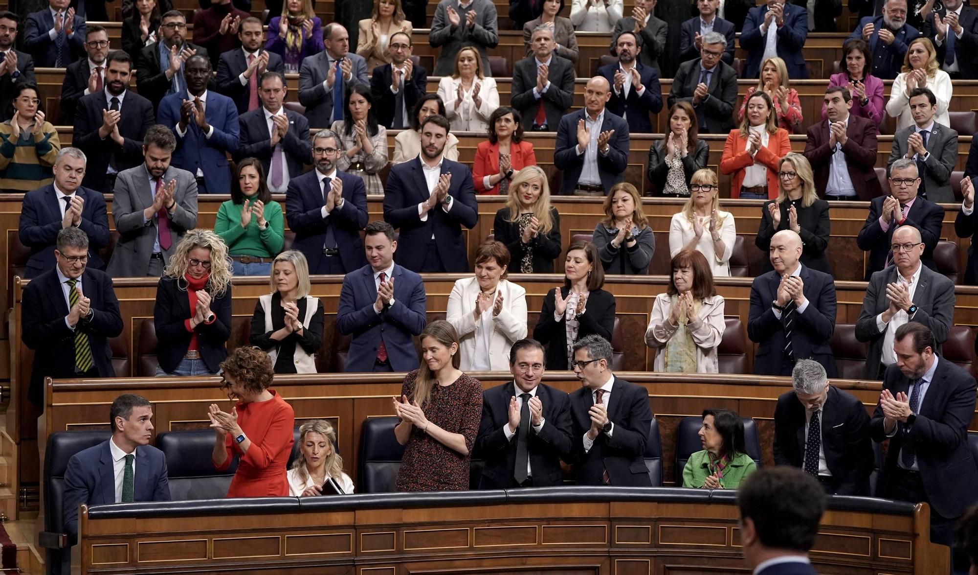 Comparecencia de Pedro Sánchez en el Congreso de los Diputados