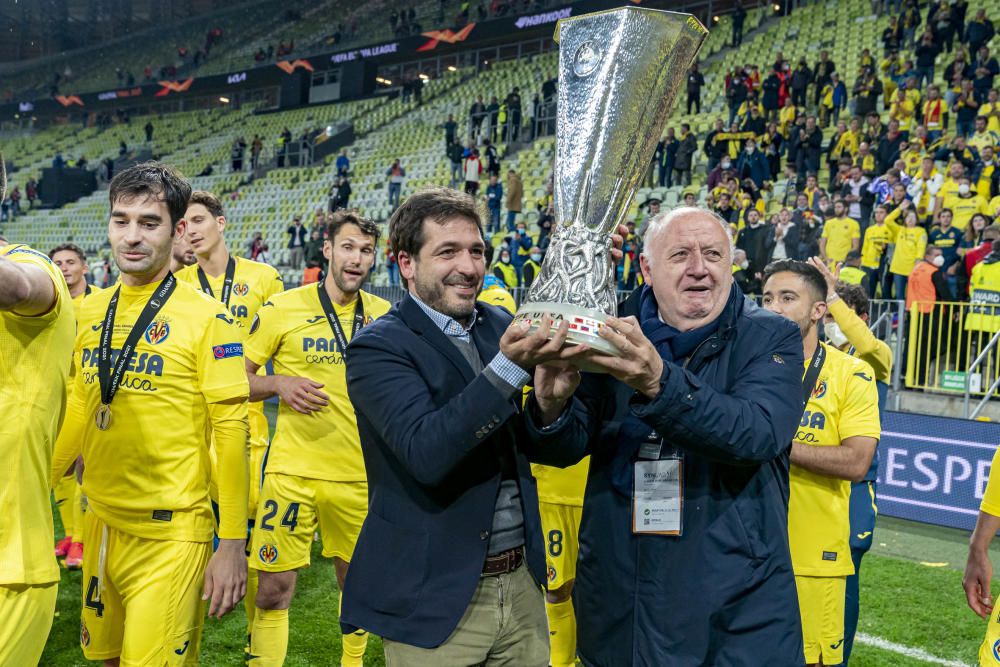 Así se vivió desde dentro la fiesta del Villarreal por ganar la Europa League