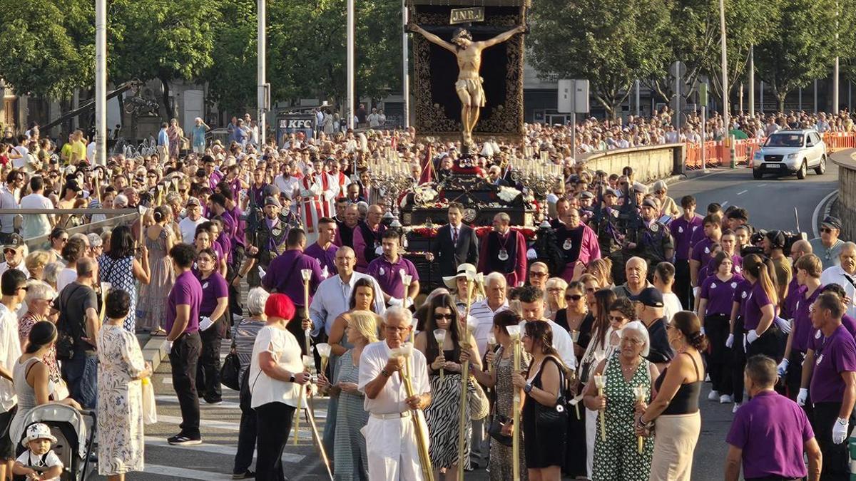 Procesión del Cristo de la Victoria de Vigo
