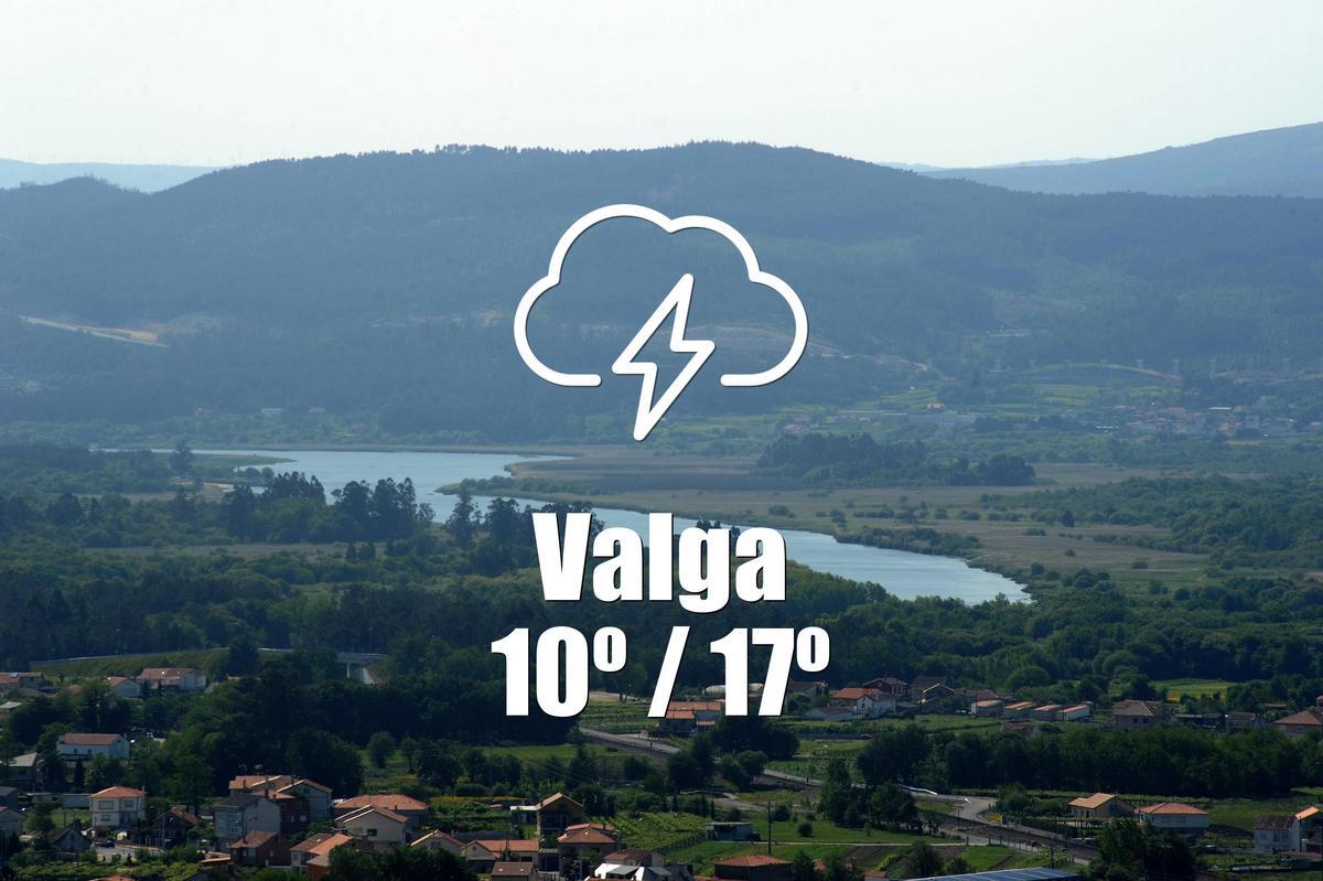 El tiempo en Valga: previsión meteorológica para hoy, martes 24 de febrero