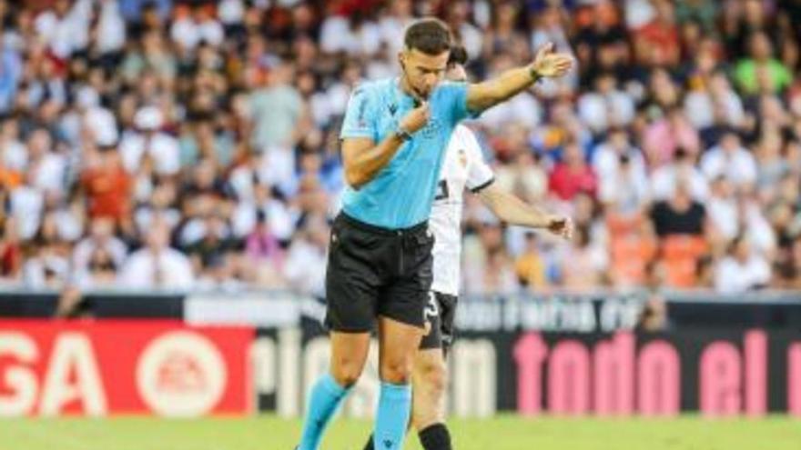Ya hay árbitro para el Valencia-Getafe