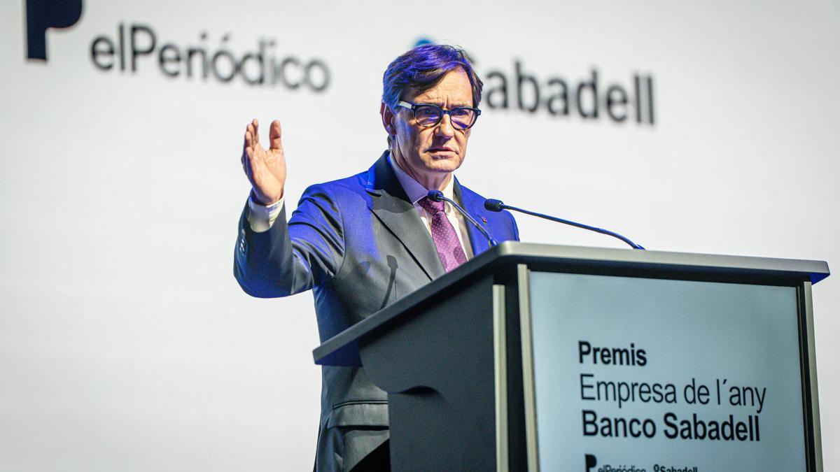 Salvador Illa, President de la Generalitat de Catalunya.