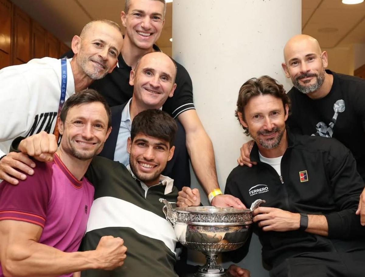 Alcaraz, la vida divertida i els rigors del tennis Alcaraz, la vida divertida i els rigors del tennis