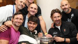 Alcaraz, la vida divertida i els rigors del tennis