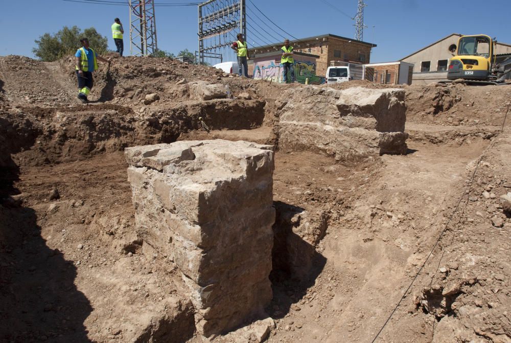 Últimos hallazgos arqueológicos en Sagunt.