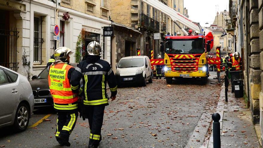 Barrio de Chartrons tras la explosión.