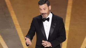 El presentador Jimmy Kimmel, durante la pasada edición.