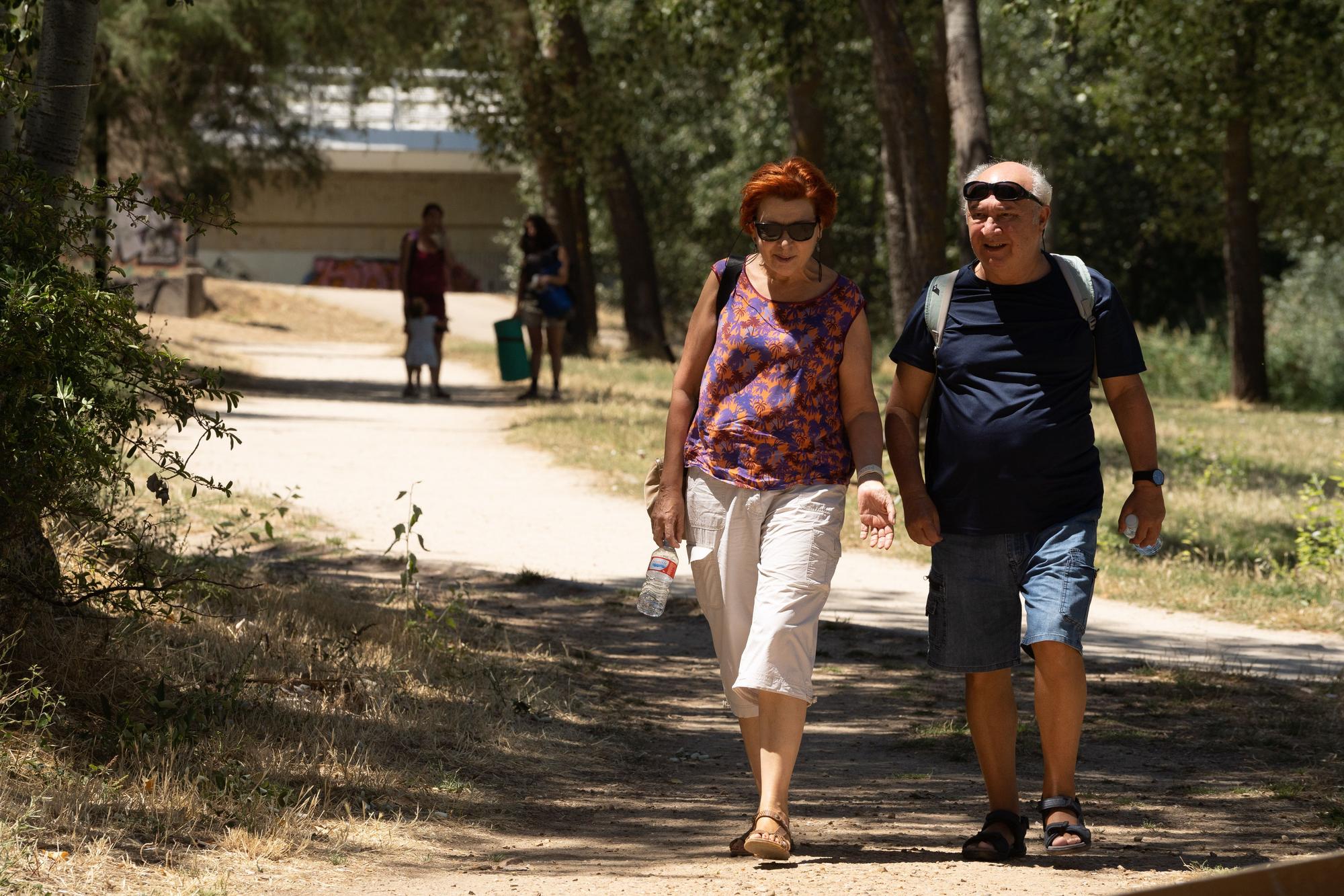 La segunda ola de calor del verano golpea Zamora