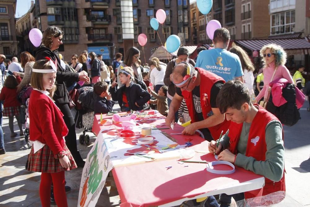 Fiesta infantil que la Asociación de Familiares de Niños con Cáncer (Afacmur)