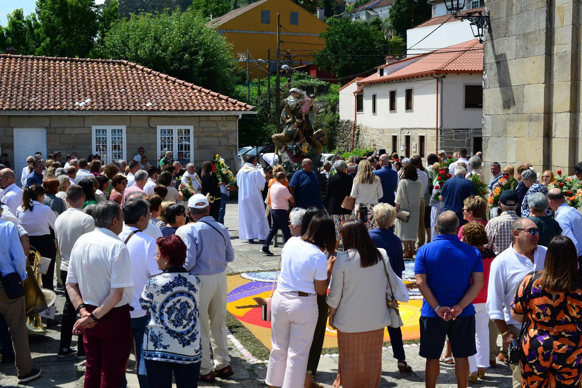 Las celebraciones en honor a la Virgen del Carmen en O Morrazo. La procesión en Bueu