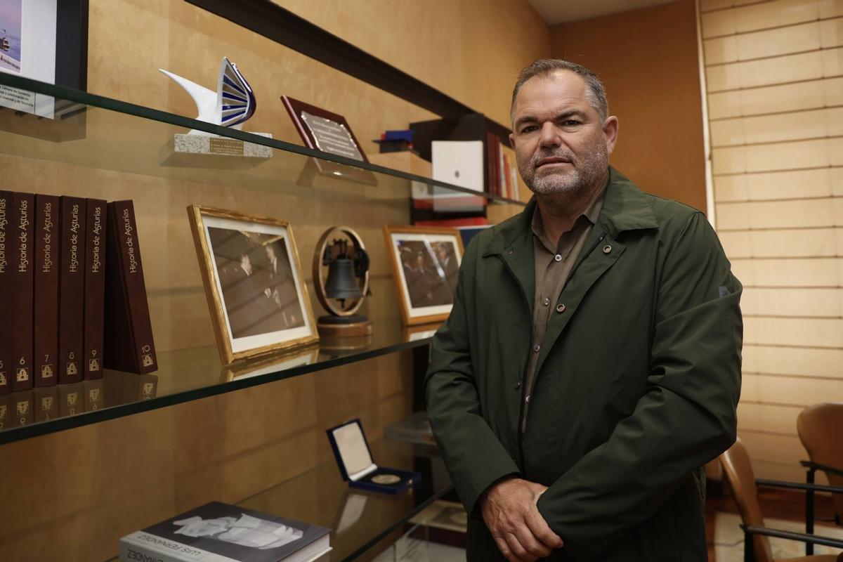 Carlos Paniceres, presidente de la Cámara de Comercio de Oviedo