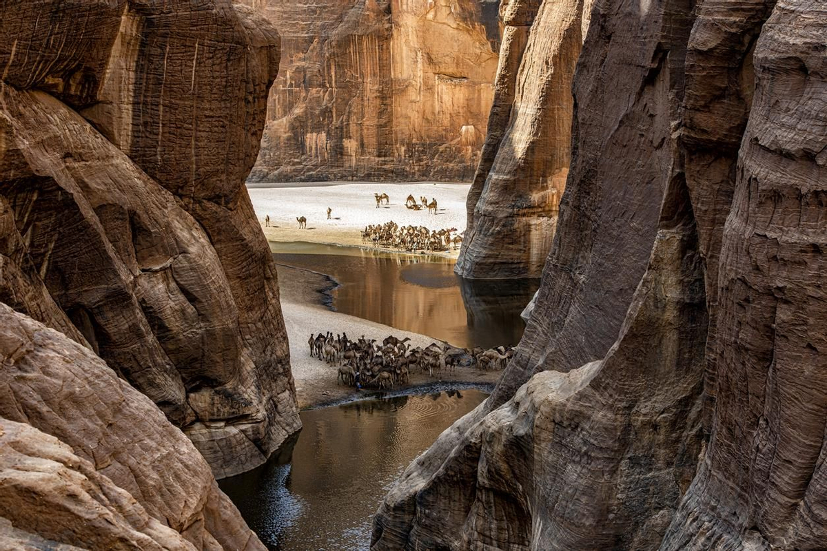 Guelta d'Arche, macizo de Ennedi Masiff