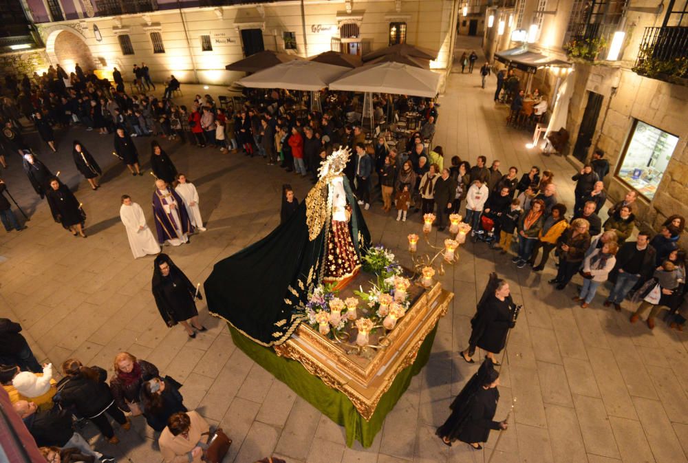 La procesión del Martes Santos en Pontevedra // Gustavo Santos