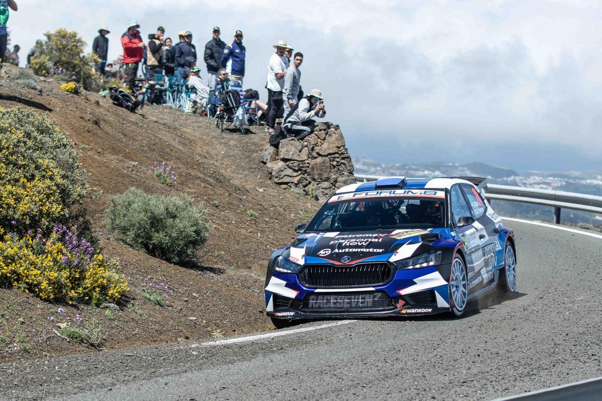 La segunda jornada del Rally Islas Canarias 2026, en imágenes