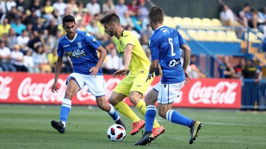 El Villarreal B cae con dolor  y buscará la épica en Melilla