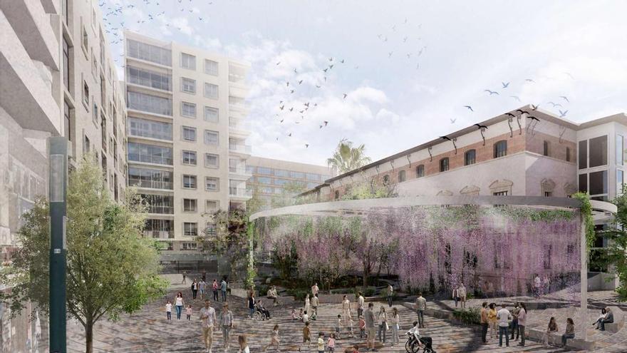 La plaza Preciosa tendrá su propio 'Jardín de las Delicias' en el corazón de Murcia
