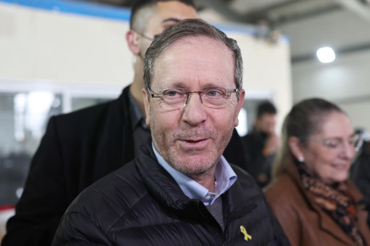 El presidente de Israel, Isaac Herzog.