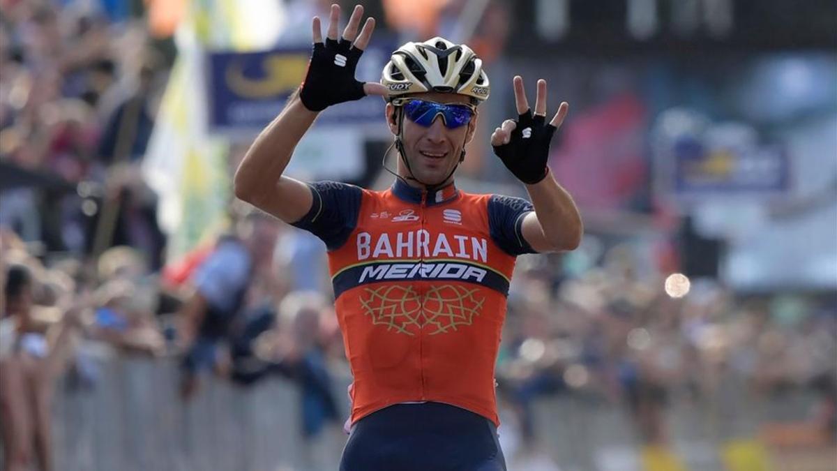 Nibali logró la victoria 50 en el Giro de Lombardía