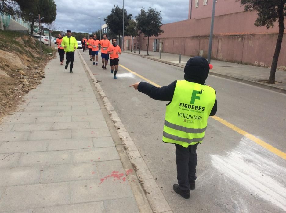 Mig miler d''atletes a la Run 4 Càncer de Figueres