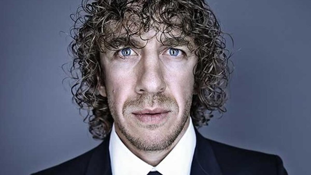 Carles Puyol, trajeado para la entrevista en GQ