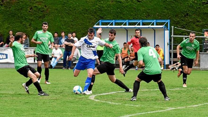 L&#039;Avià B queda a les portes de l&#039;ascens  en perdre a Viladrau