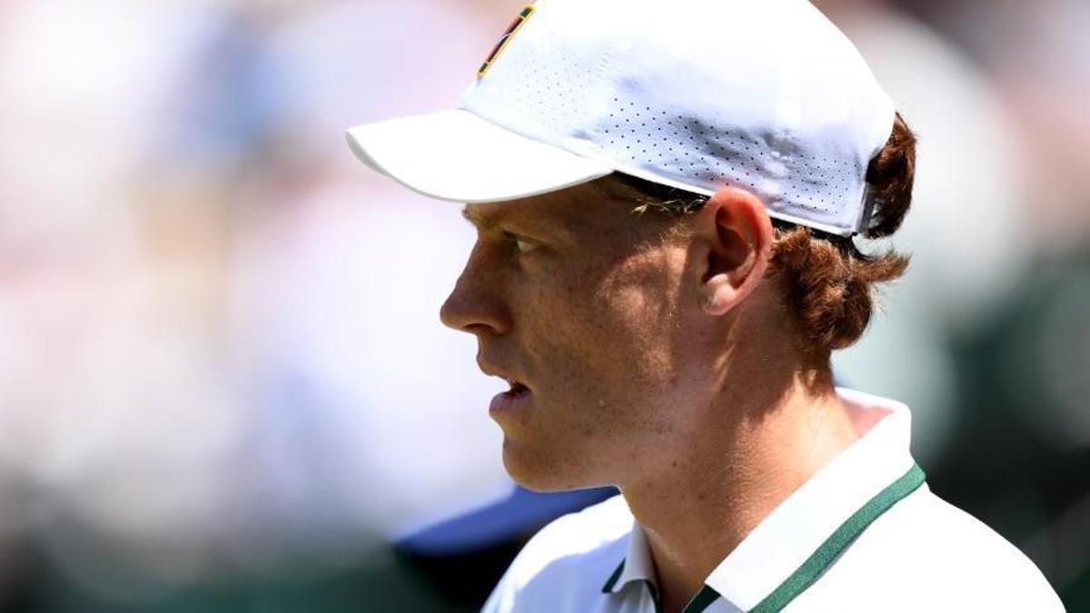 Jannik Sinner, durante el partido ante Jan-Lennard Struff.