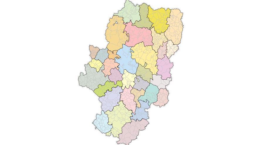 Aragón cuenta con 33 comarcas y 731 municipios.