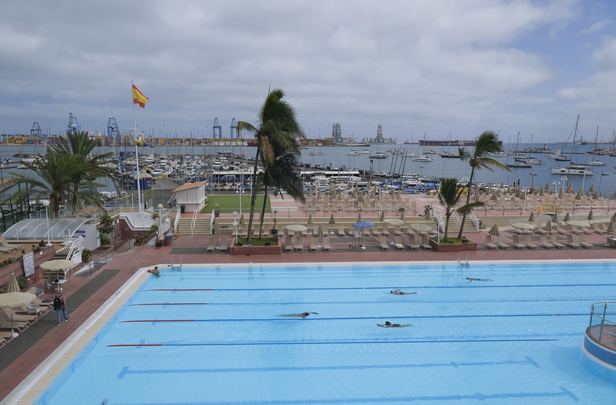Vistas del Real Club Náutico de Gran Canaria