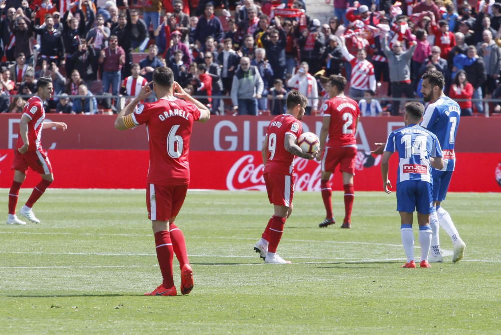 Les imatges del Girona - Espanyol (1-2)